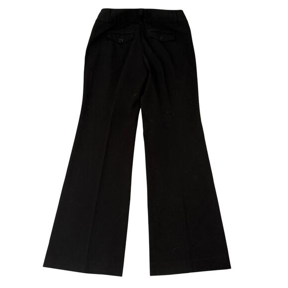 White House Black Market Legacy Fashion Flare Black Pants, 4R - Picture 2 of 6